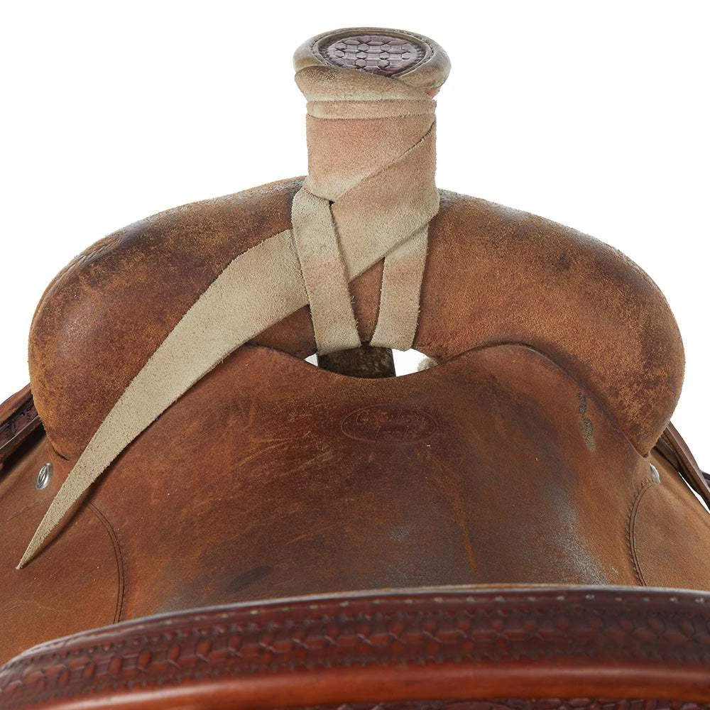 NRS Used 15in Cowboy Tack Ranch Roper - Image 3