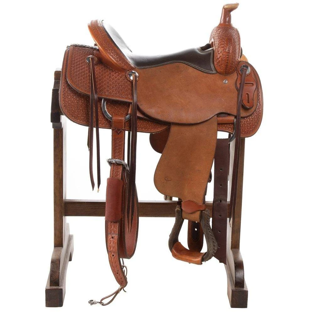 NRS Used 15.5in Four T Saddlery Ranch Cutter - Image 2