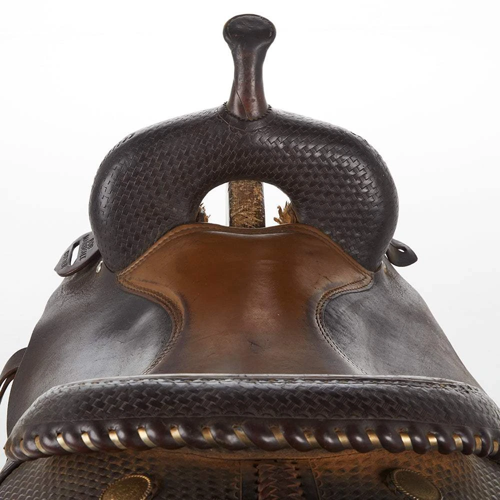 NRS Used 16.5in Bob Marshall Cutting Saddle - Image 3