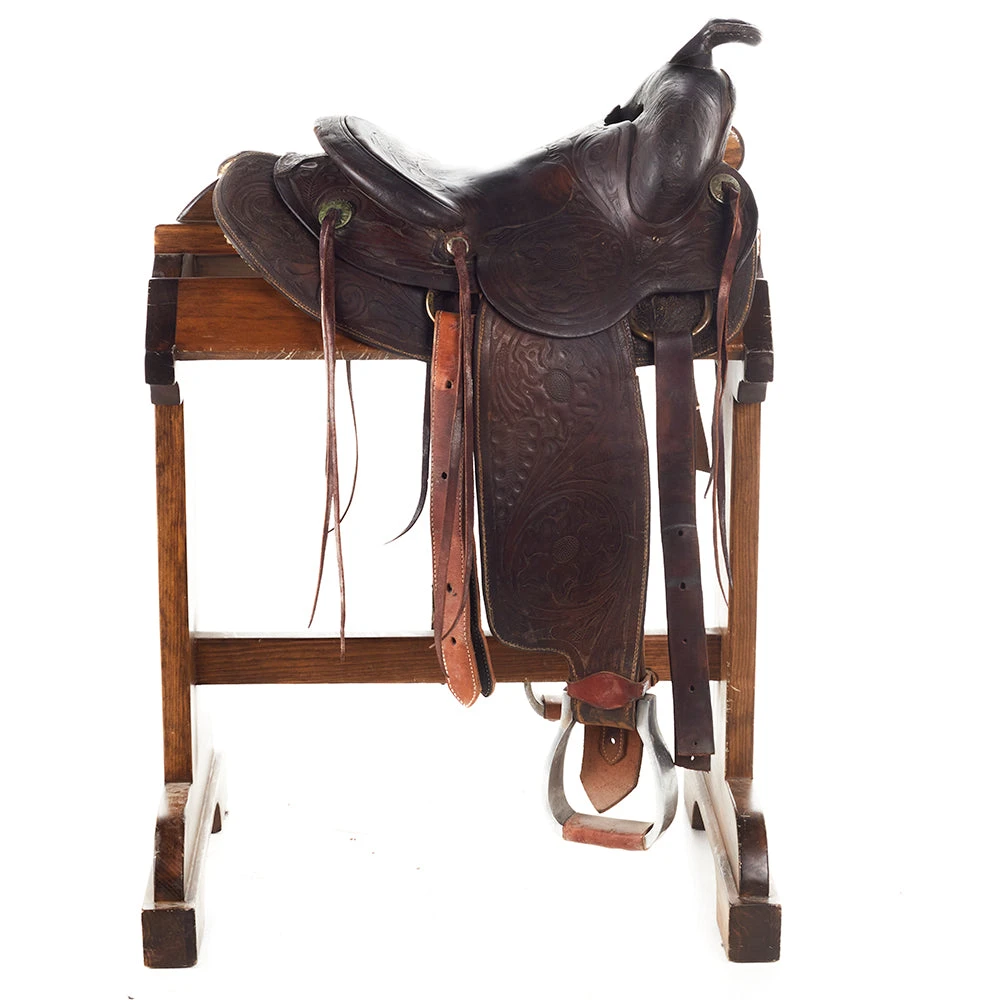 NRS Used 13.5in RL Donahu Pleasure Saddle - Image 2