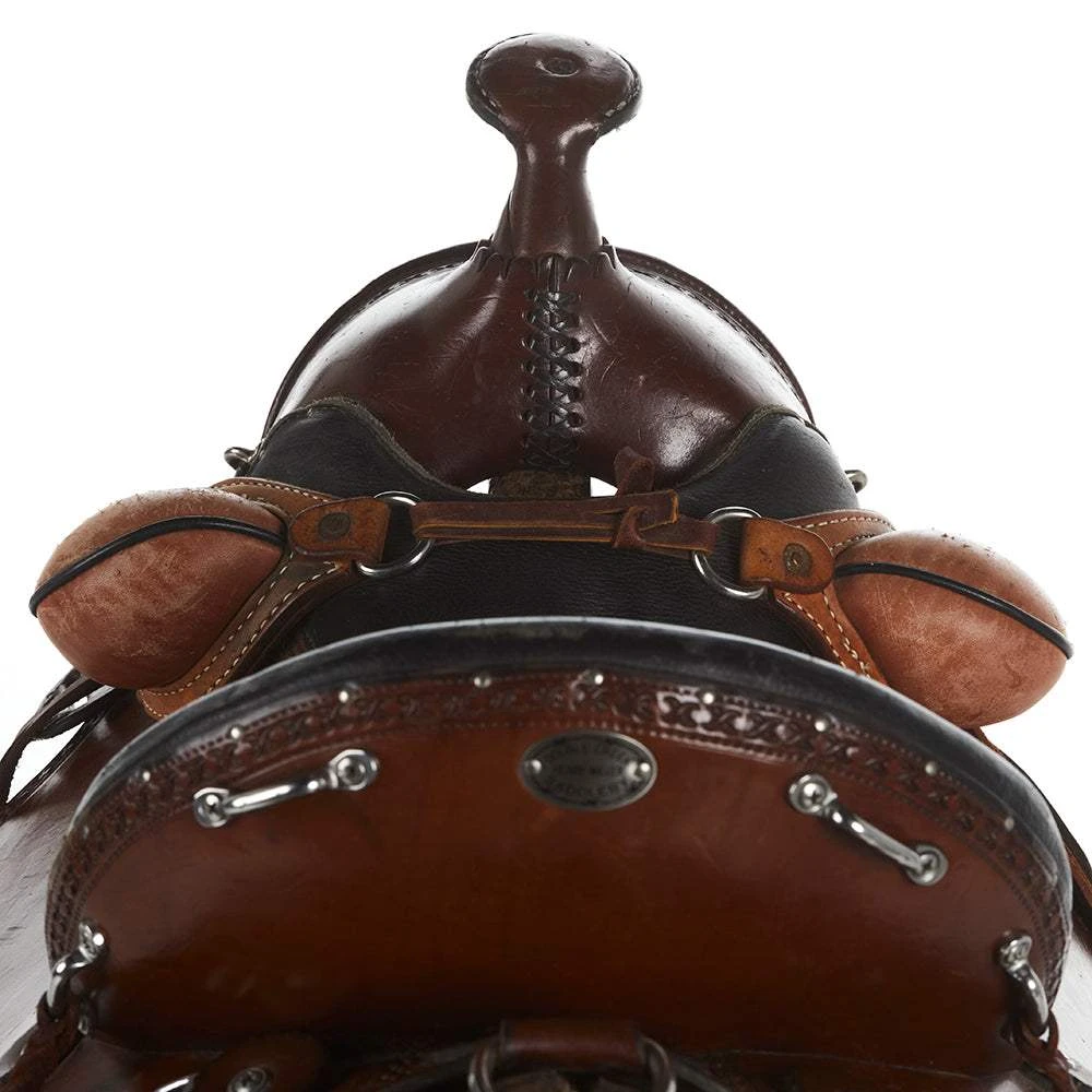 NRS Used 17in Double Creek Henry Miller Trail Saddle - Image 3