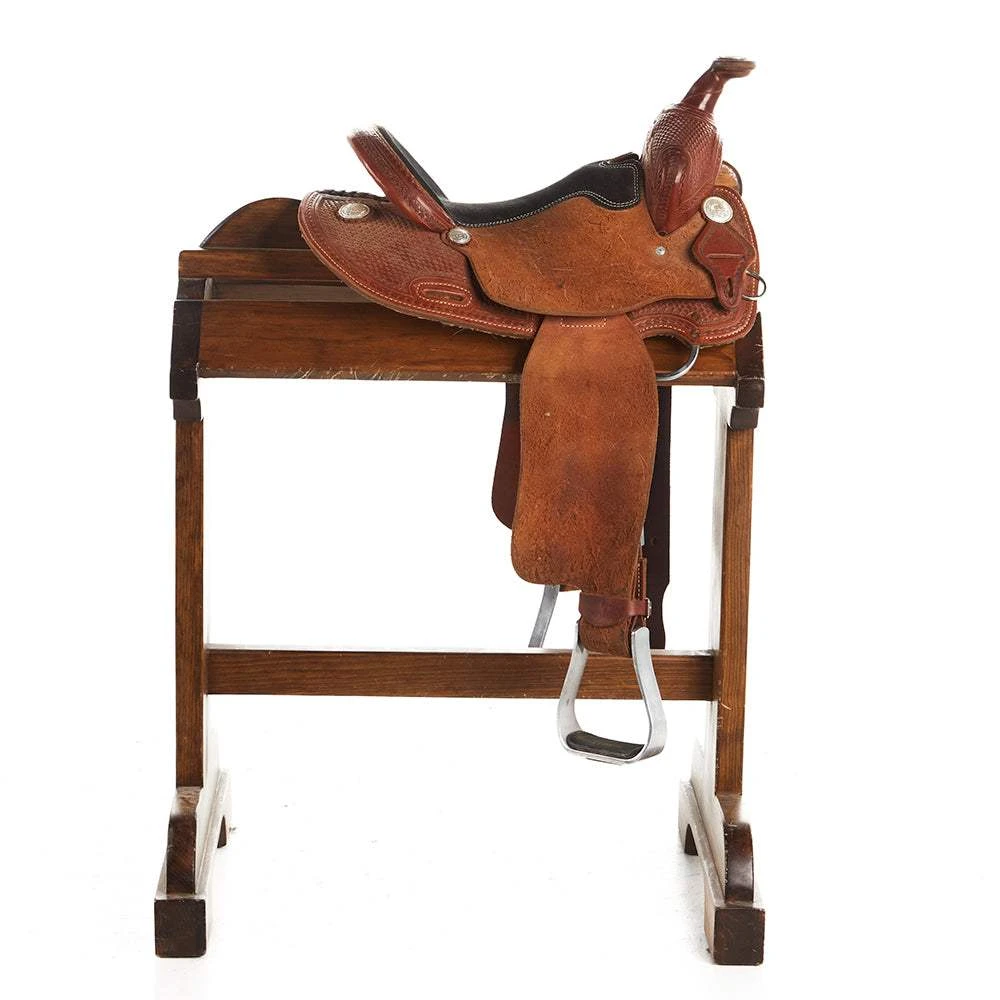 NRS Used 13in Youth Barrel Saddle - Image 2