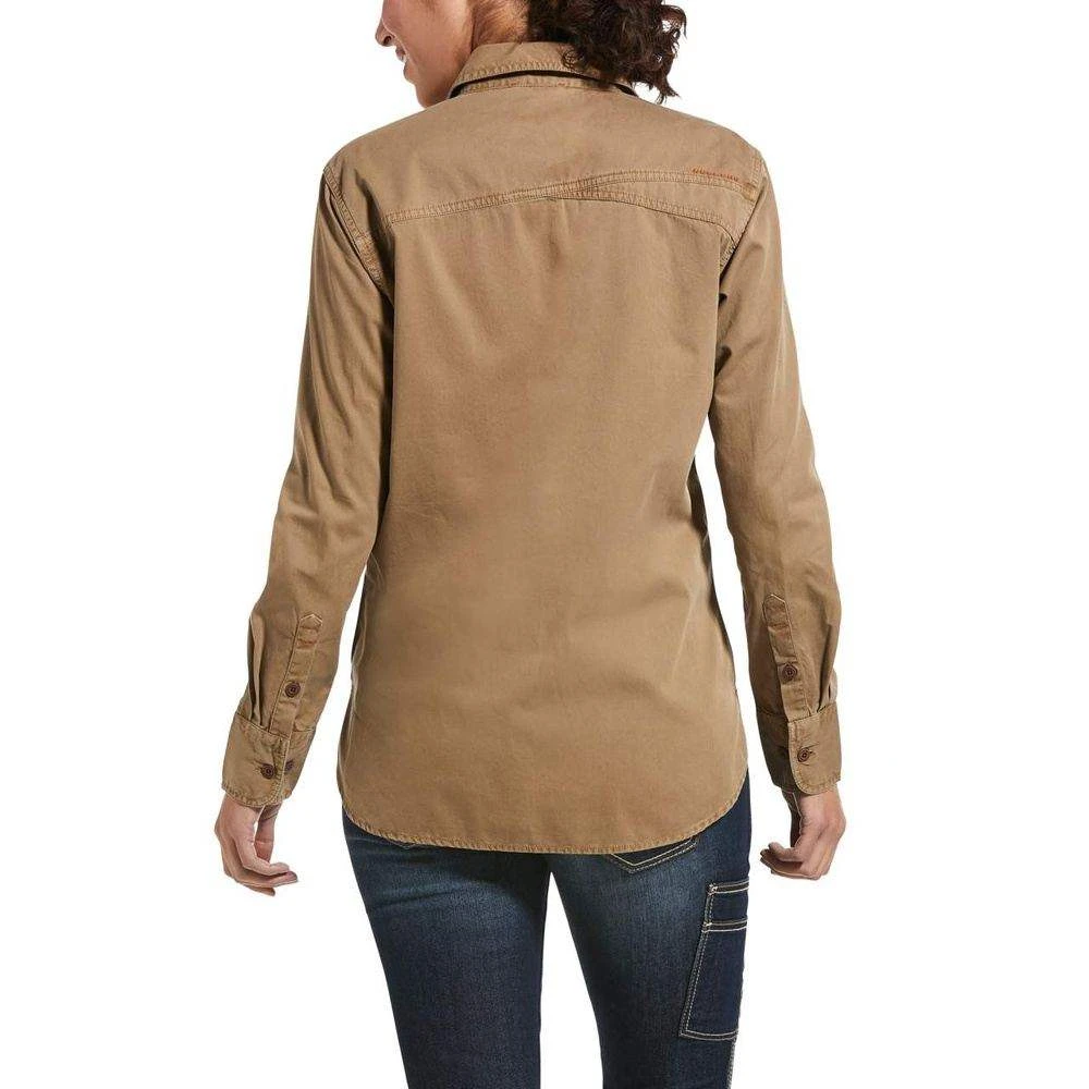 Ariat Women's Rebar Washed Twill Work Shirt - Image 2