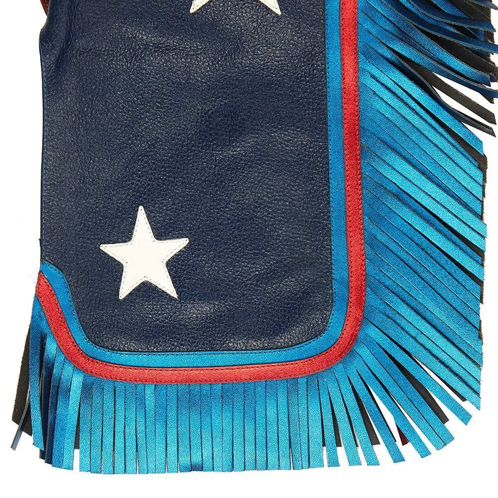 Jerry Beagley Braiding Co. Child/Peewee Chaps W/Flag - Image 2