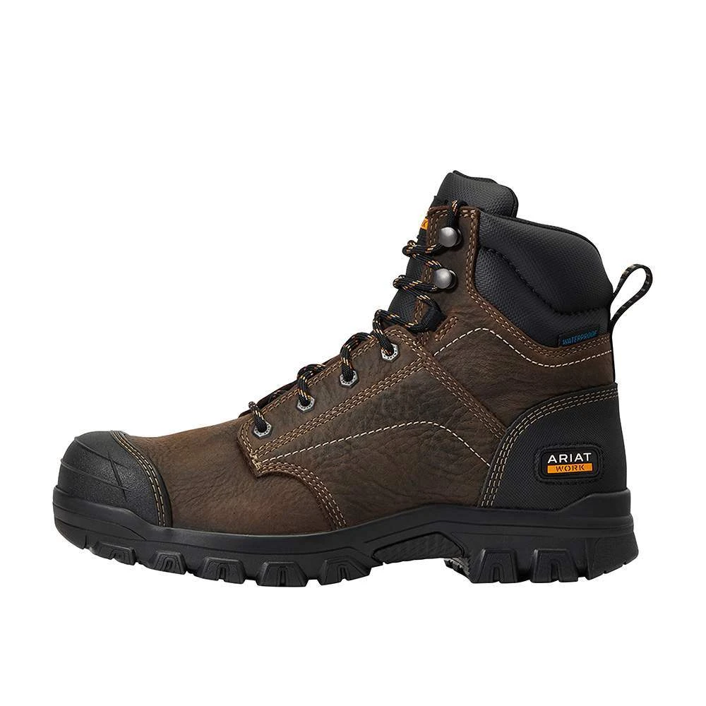 Ariat Women`s Brown Treadfast Soft Toe Work Boot - Image 3