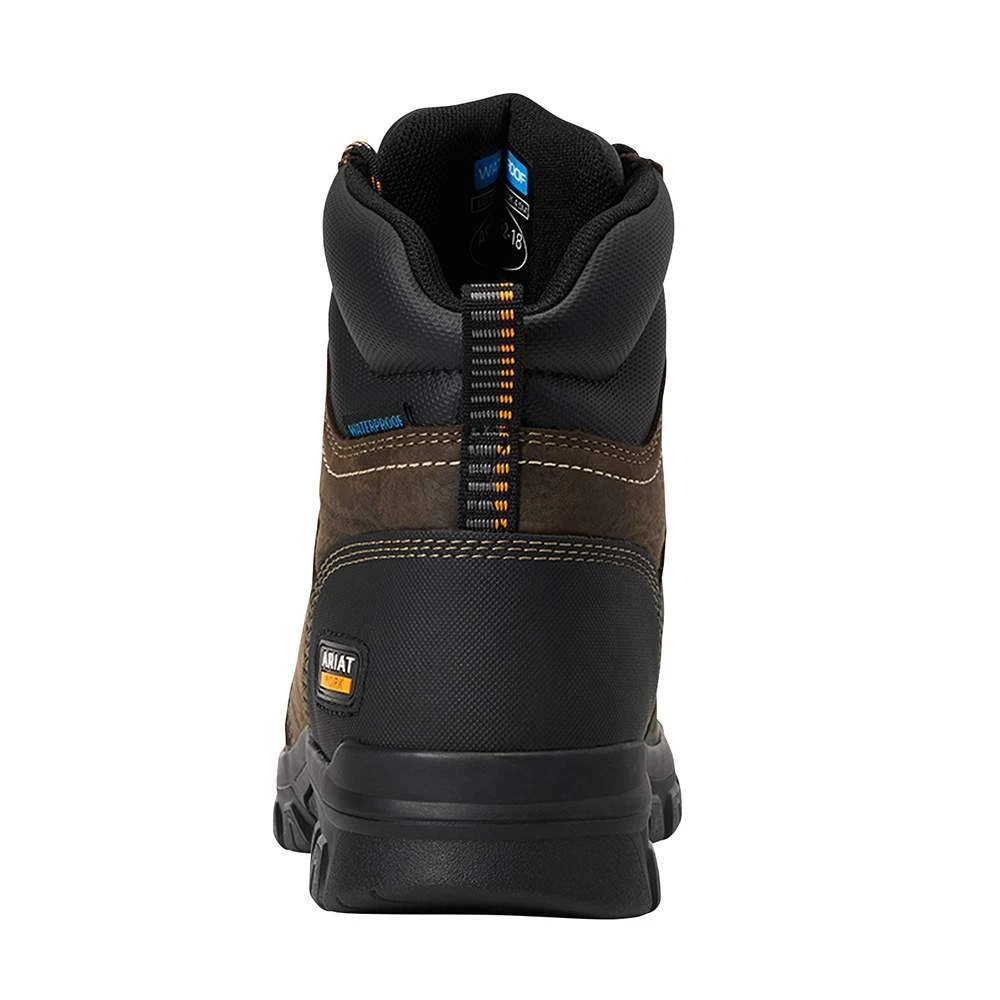 Ariat Women`s Brown Treadfast Soft Toe Work Boot - Image 4