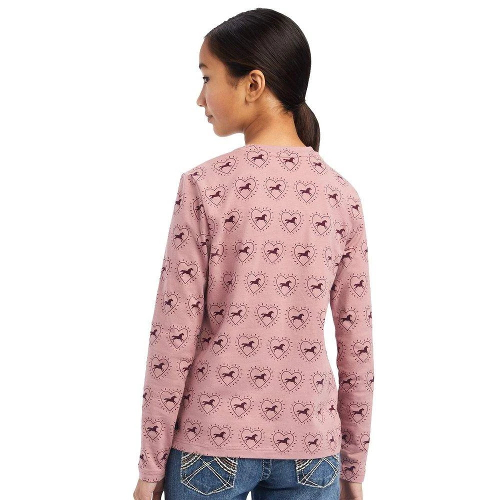 Ariat Girl's So Love T-Shirt - Image 2