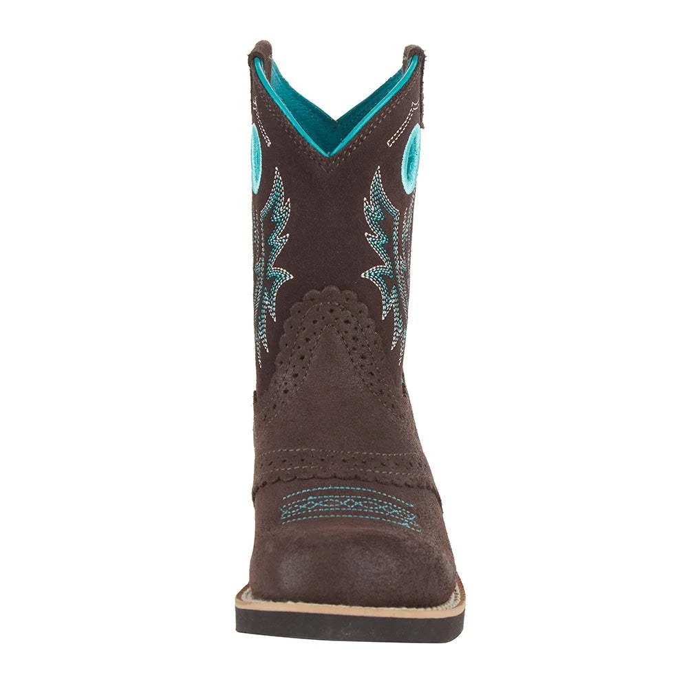 Ariat Kids Ariat Fatbaby Cowgirl Royal Western Boot - Image 2