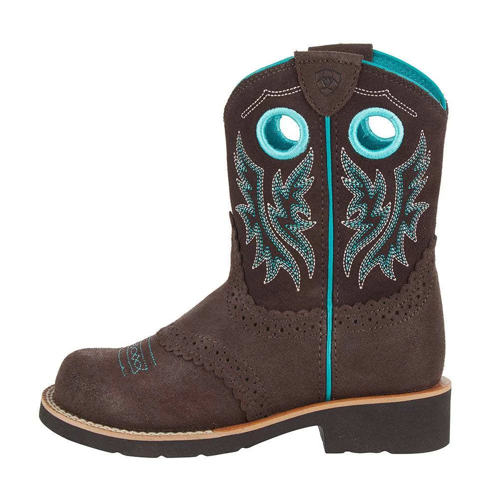 Ariat Kids Ariat Fatbaby Cowgirl Royal Western Boot - Image 3