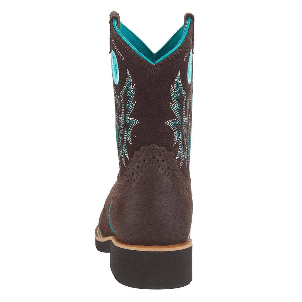 Ariat Kids Ariat Fatbaby Cowgirl Royal Western Boot - Image 4