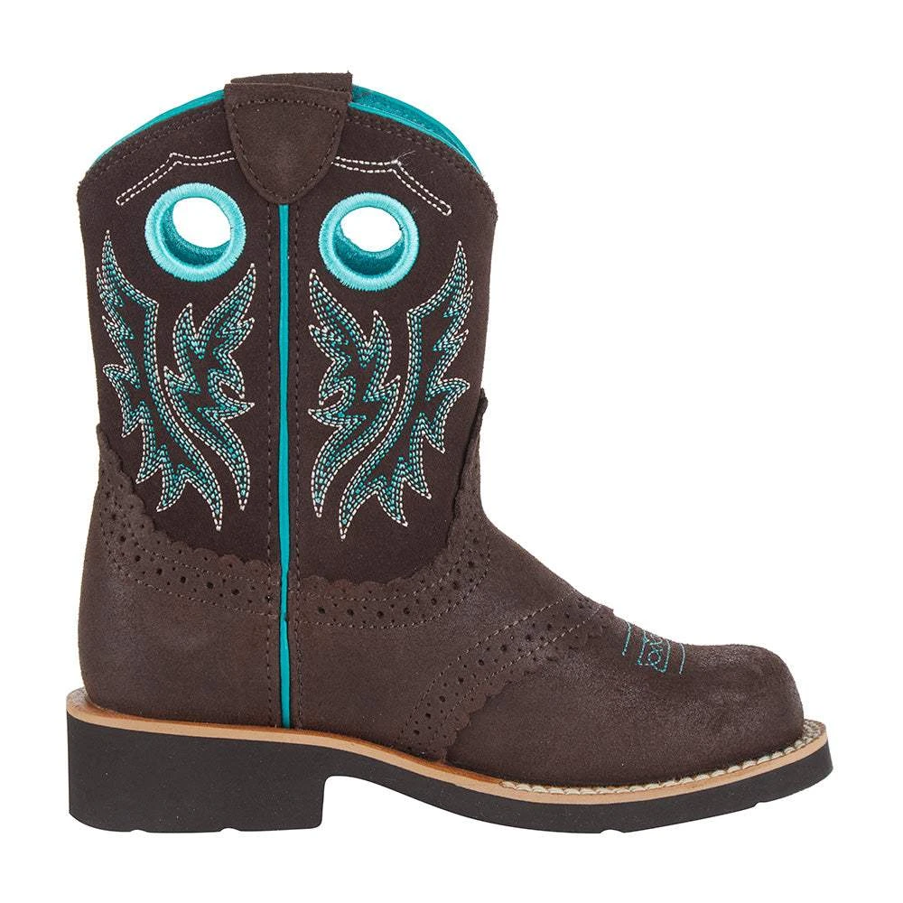 Ariat Kids Ariat Fatbaby Cowgirl Royal Western Boot - Image 5