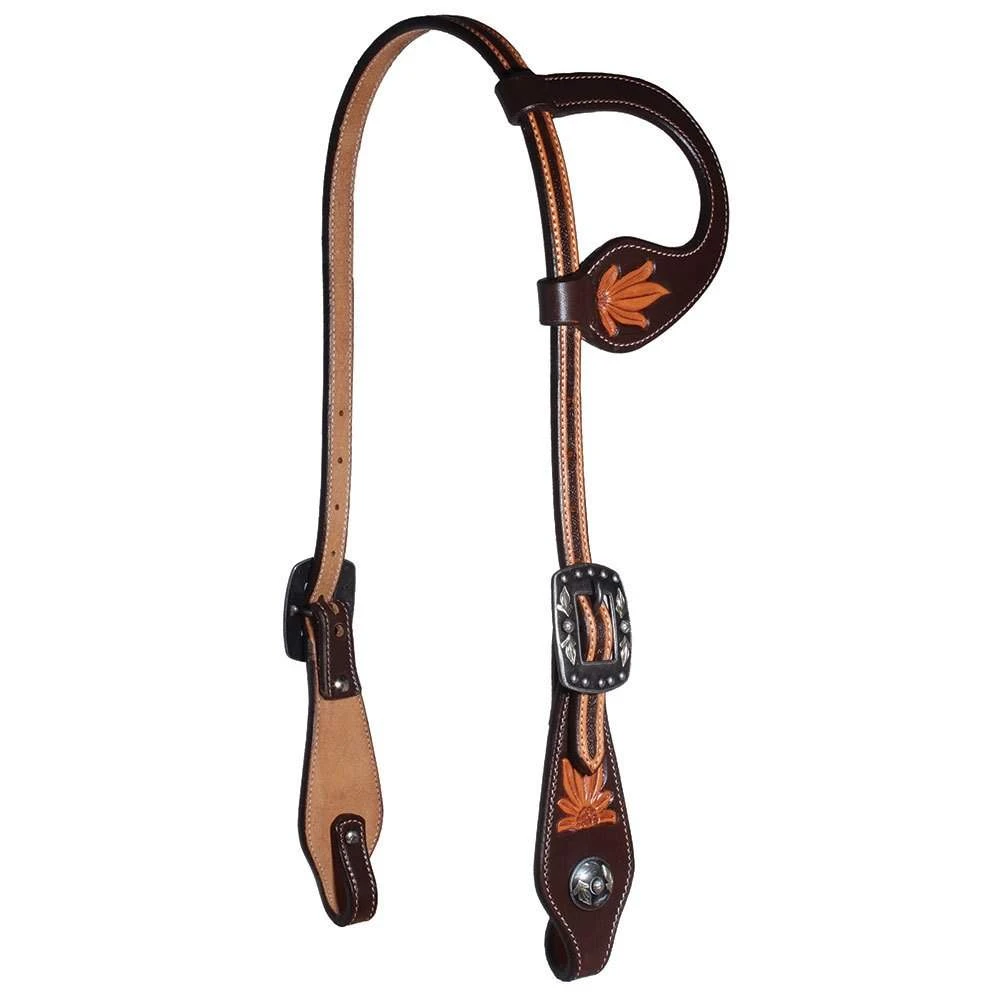 Professional's Choice Single Ear Sunflower Headstall