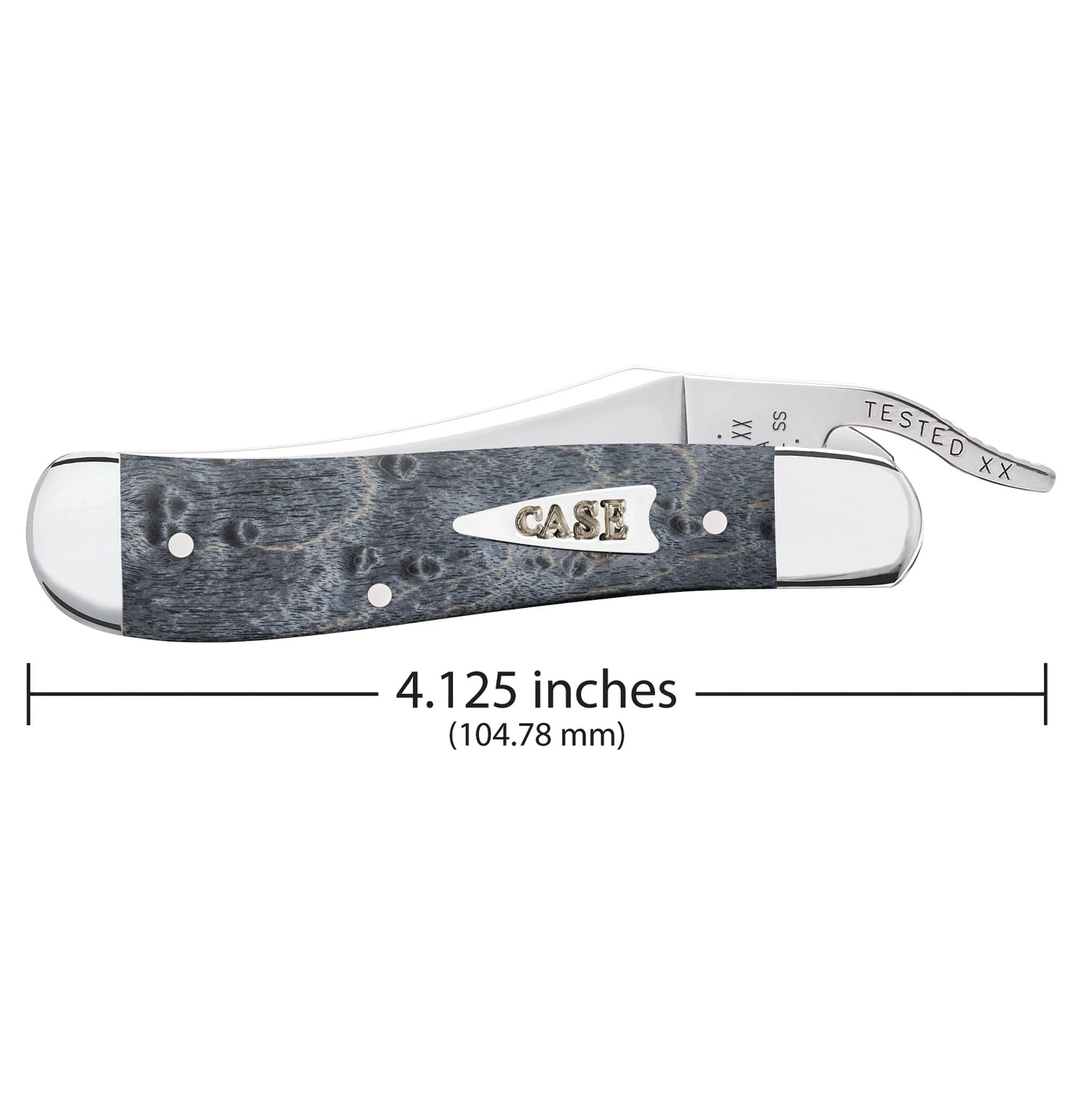 Case Gray Birdseye Maple - Smooth RussLock - Image 2