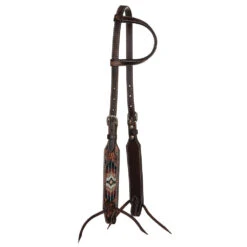 Circle Y Saddlery Beaded Southwest Single Ear Headstall