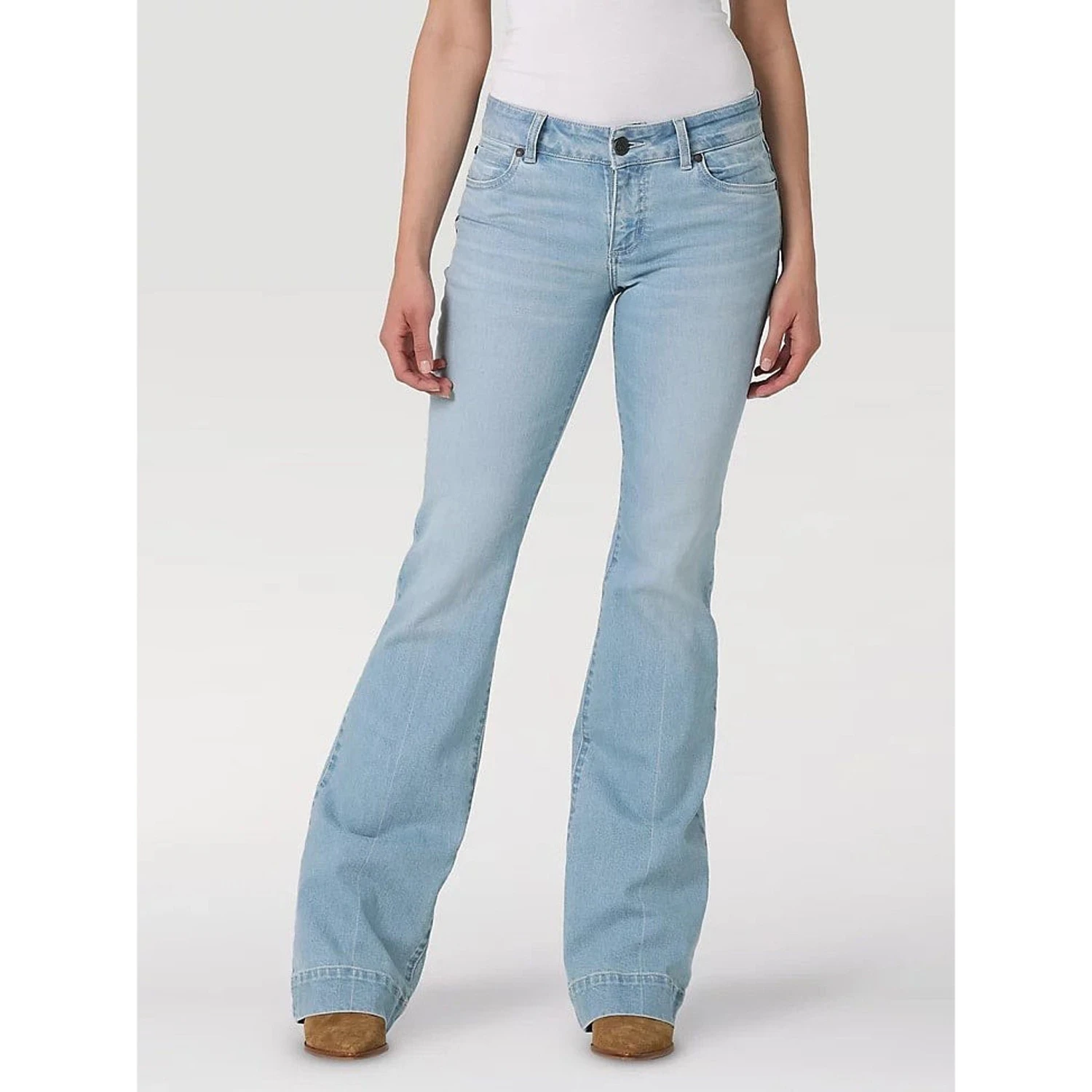 Wrangler Retro Women's Mae Wide Leg Trouser - Image 2