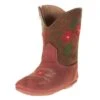 Infant Roper Pink And Brown Flower Baby Buckers