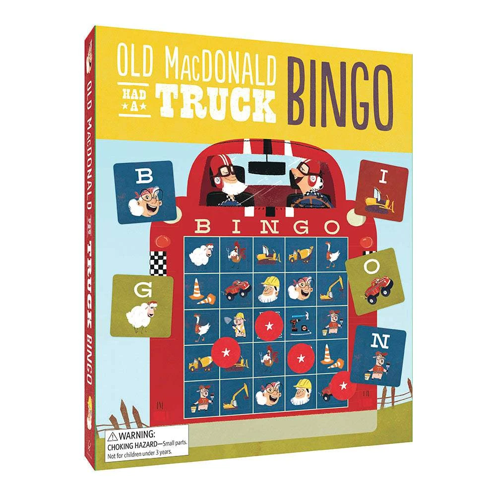NRS Old MacDonald Had A Truck Bingo