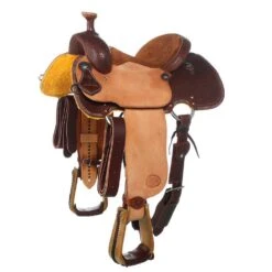 Nrs Competitors Heavy Oil 1/2 Breed Tapete Grande All Around Youth Saddle