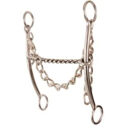 Classic Pickup Short Shank Twisted Wire Mouth Bit