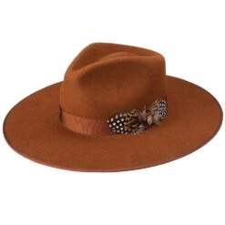 Stetson Hats Cognac Midtown 2 3/4in. Bound Edge Brim Fashion Hat