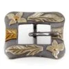 Cowpuncher 3/4 Inch Floral Cart Style Buckle