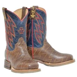 Tin Haul Footwear Kids Lightning Fast Race Car Cowboy Boot
