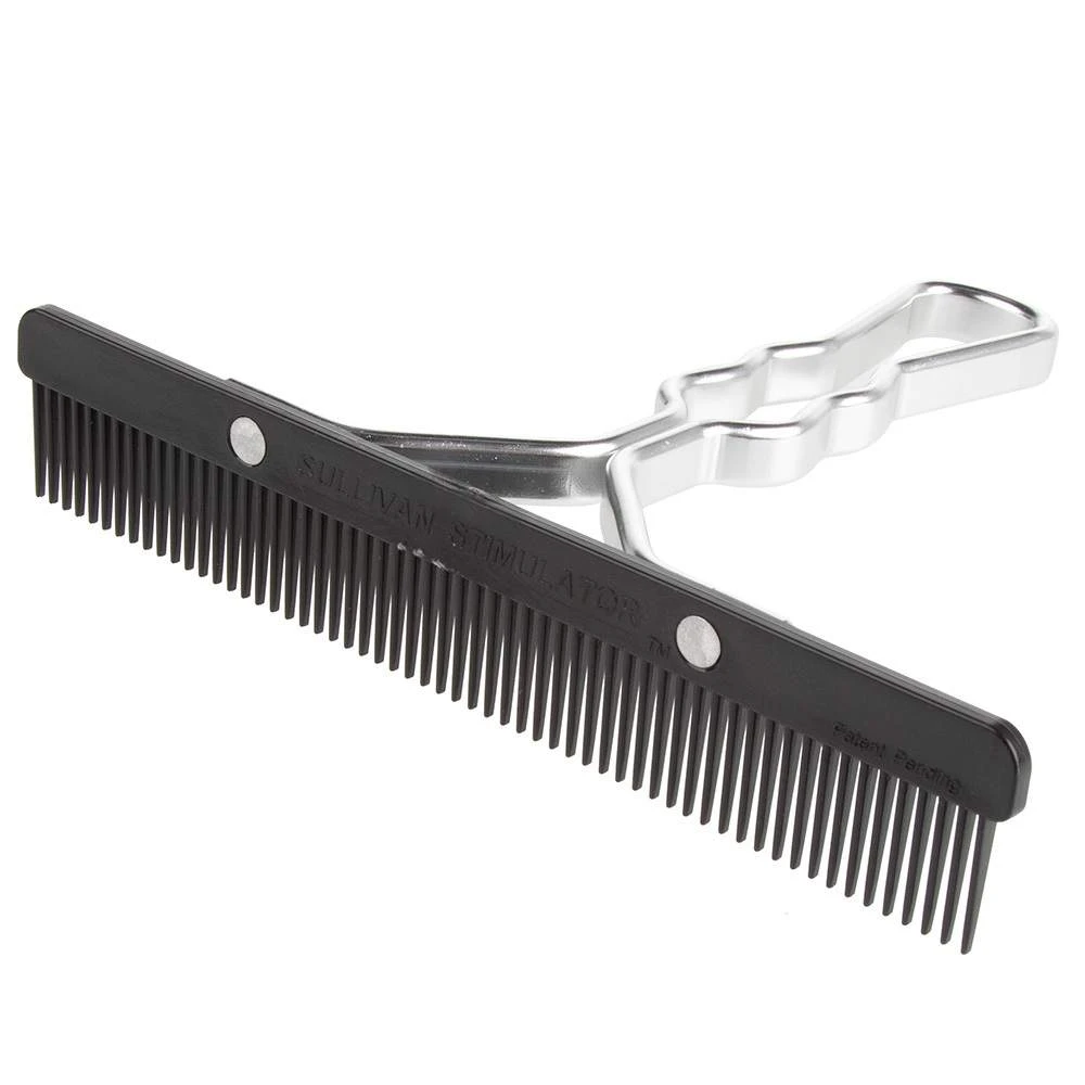 Sullivan Supply Stimulator Comb W/Aluminum Handle SSCA