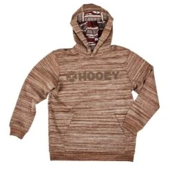 Hooey Youth Brown Lock Up Hoodie