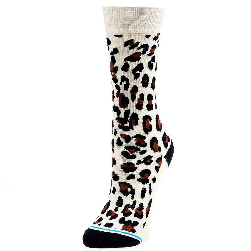 Stance Ladies Black Catty Crew Socks
