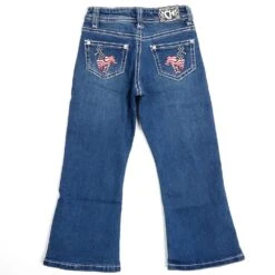 COWBOY HARDWARE Girls Cowgirl Hardware Toddler Jeans