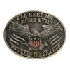 And West I'll Keep My Guns, Money & Freedom Buckle