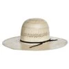 American Hats Natural Poli Rope 4-1/2in. Brim Straw Cowboy Hat