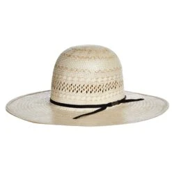 American Hats Natural Poli Rope 4-1/2in. Brim Straw Cowboy Hat