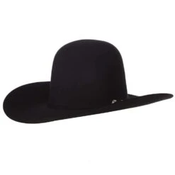 American Hats Amercian 500X Black 4 /4in. Brim Felt Cowboy Hat