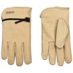 Kinco Gloves Cowhide Driver W/PullStrap Gloves