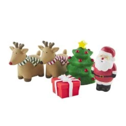 Mud Pie Christmas Bath Toy Set