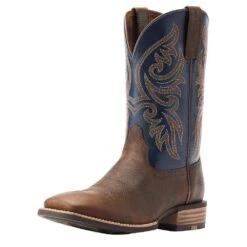 Ariat Men's Slingshot Rowdy Rusty Dark Denim Square Toe Boot