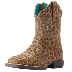 Ariat Toddlers Primetime Easy Fit Faded Leopard Boot