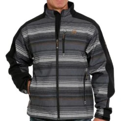Men's Cinch Striped Bonded Jacket
