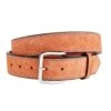 Texas Saddlery Mahogany Roughout Belt