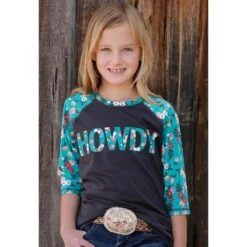 Cruel Girl Girl Howdy Raglan Tee