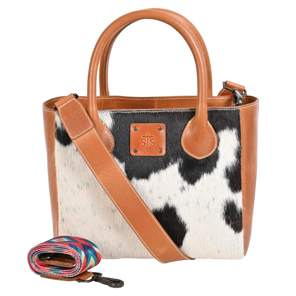 STS Ranch Wear Basic Bliss Cowhide Satchel