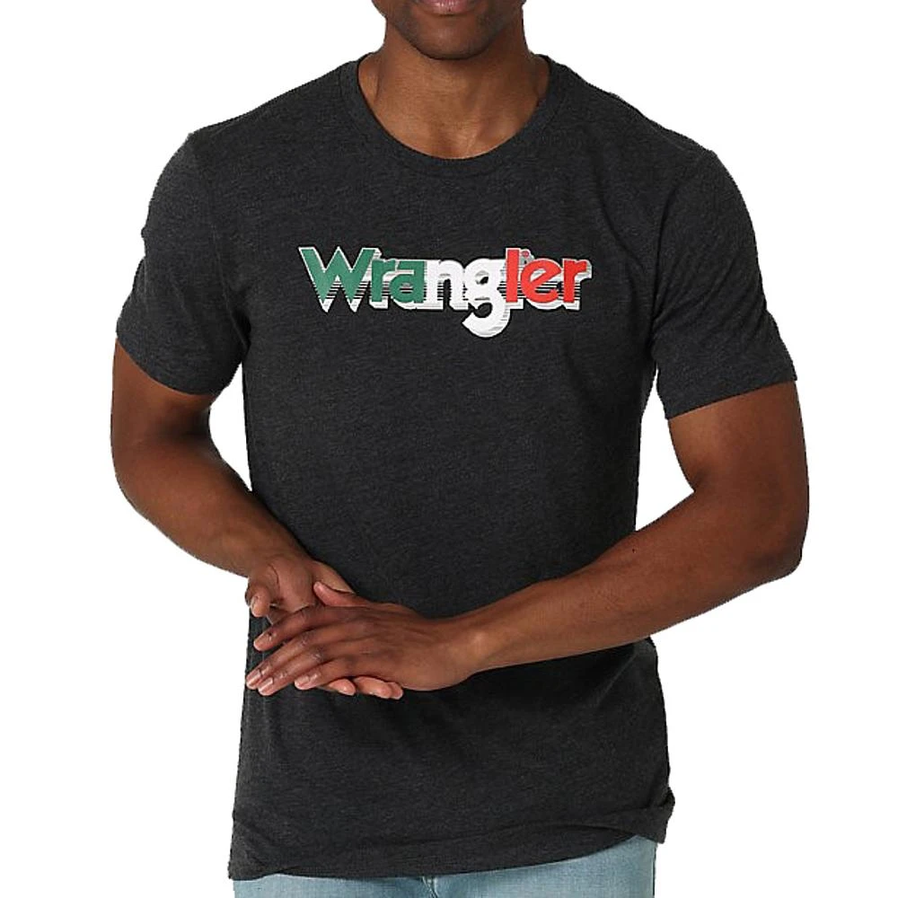 Wrangler Men's Mexican Flag Graphic Tee