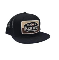 Red Dirt Hat Company Youth Roam Free Black Cap