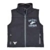 Cowboy Hardware Boys Born To Be A Cowboy Poly Shell Vest Smoke