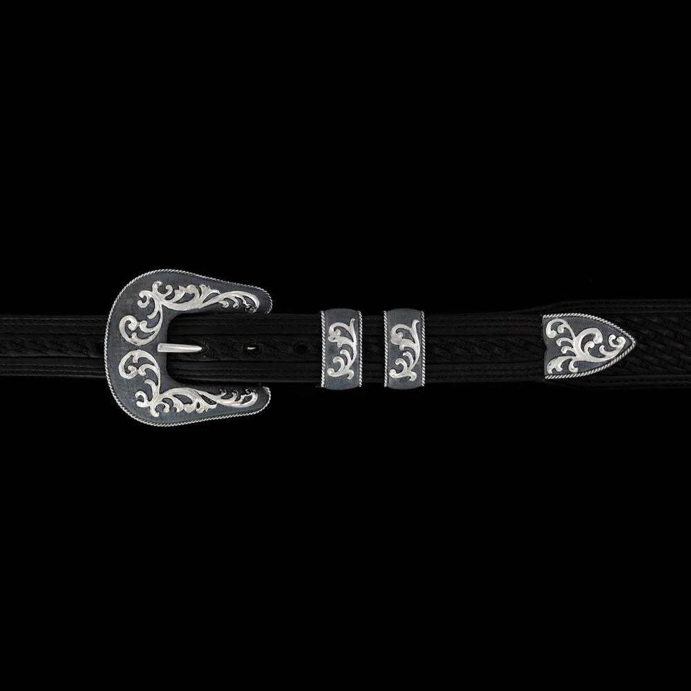 Vogt Silversmiths The Black River Buckle Set