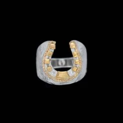 Vogt Silversmiths Men's Sawyer Gold Ring
