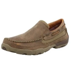 Twisted X Men's Bomber Slip-On Boat Shoe