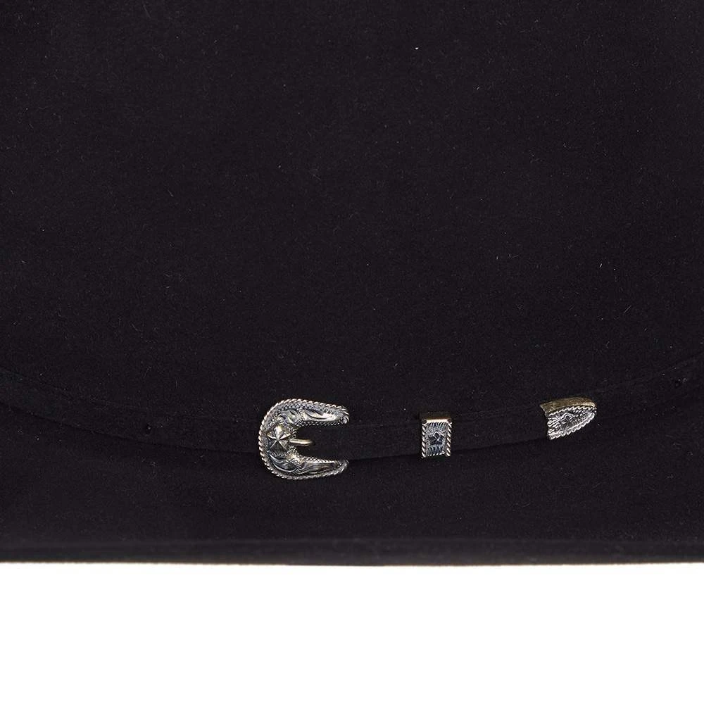 American Hats 200x Black 4 /4in. Brim Felt Cowboy Hat - Image 2