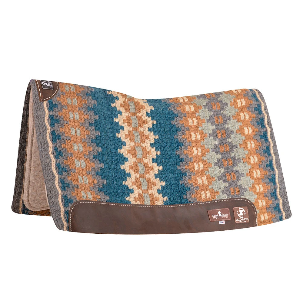 Classic 3/4in Zone Wool Top 34x38 Felt Saddle Pad - Image 5